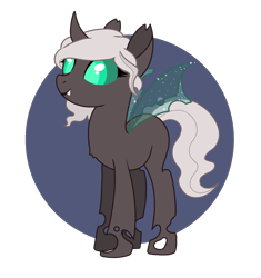 Size: 1959x2083 | Tagged: artist needed, safe, derpibooru import, oc, oc only, oc:kitu elder, changeling, changeling queen, equestria at war mod, clothes, coat, eyelashes, female, gray coat, horn, legs, lipstick, partially transparent background, reference sheet, solo, tail, white mane