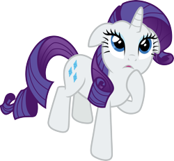 Size: 3233x3000 | Tagged: safe, artist:cloudy glow, derpibooru import, rarity, pony, unicorn, g4, the crystal empire, ears, female, floppy ears, horn, looking up, mare, my little pony: friendship is magic, simple background, solo, transparent background, vector