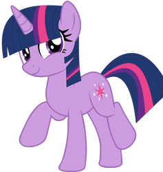 Size: 5295x5585 | Tagged: safe, artist:twilyisbestpone, derpibooru exclusive, derpibooru import, twilight sparkle, unicorn twilight, pony, unicorn, g4, absurd resolution, adorkable, base used, cute, dork, female, horn, looking at you, mare, raised hoof, raised leg, simple background, smiling, smiling at you, solo, transparent background, twiabetes