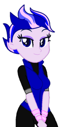 Size: 392x787 | Tagged: safe, artist:robertsonskywa1, derpibooru import, human, equestria girls, g4, arcee, breasts, clothes, equestria girls-ified, female, photo, simple background, solo, transformers, transformers prime, transparent background