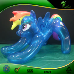 Size: 600x600 | Tagged: safe, derpibooru import, rainbow dash, inflatable pony, pegasus, pony, g4, bootleg, female, frame, hongyi, indoors, inflatable, inflatable pegasus, inflation valve, iwtcird, mare, meme, solo, translucent inflatable