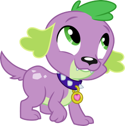 Size: 3000x3013 | Tagged: safe, artist:cloudy glow, derpibooru import, spike, spike the regular dog, dog, g4, male, simple background, solo, transparent background, vector