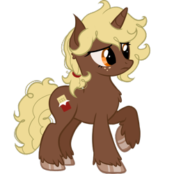 Size: 512x512 | Tagged: safe, artist:6hellboy9, derpibooru import, oc, oc:kesha, pony, unicorn, cute, freckles, horn, pony oc, solo, unicorn oc, white chocolate