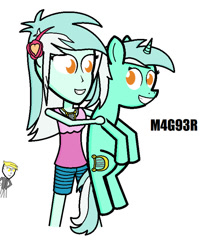 Size: 724x848 | Tagged: safe, artist:m4g93r, derpibooru import, lyra heartstrings, equestria girls, g4, solo