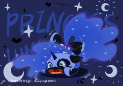 Size: 750x522 | Tagged: safe, alternate version, artist:zhaoyingli18055, derpibooru import, nightmare moon, alicorn, pony, alternate character, solo