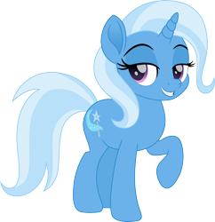 Size: 1742x1800 | Tagged: safe, artist:cloudy glow, derpibooru import, trixie, pony, unicorn, g4, female, horn, mare, movie accurate, raised hoof, raised leg, simple background, solo, transparent background, vector