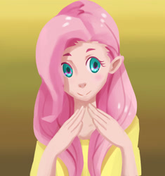 Size: 1600x1700 | Tagged: safe, artist:animesoul, derpibooru import, part of a set, fluttershy, human, g4, female, humanized, solo