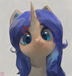 Size: 1868x1972 | Tagged: safe, artist:rvsd, derpibooru import, oc, oc only, pony, unicorn, bust, commission, cute, female, horn, mare, portrait, solo, unicorn oc