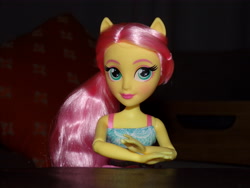 Size: 4608x3456 | Tagged: safe, derpibooru import, fluttershy, equestria girls, g4, doll, irl, photo, toy