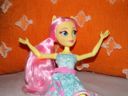 Size: 4608x3456 | Tagged: safe, derpibooru import, fluttershy, equestria girls, g4, doll, indoors, irl, photo, toy