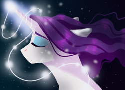 Size: 2500x1800 | Tagged: safe, artist:pjj0, derpibooru import, rarity, pony, unicorn, g4, female, horn, magic, mare, solo