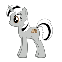 Size: 440x445 | Tagged: artist needed, source needed, safe, derpibooru import, oc, oc only, oc:badluck dice, pony, unicorn, female, horn, mare, prpg, simple background, solo, unicorn oc, white background