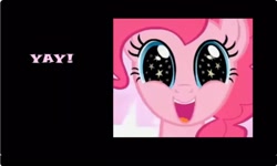 Size: 1252x750 | Tagged: safe, derpibooru import, pinkie pie, collect cupcakes lick ponies, female, flash game, happy, smiling, solo, youtube link