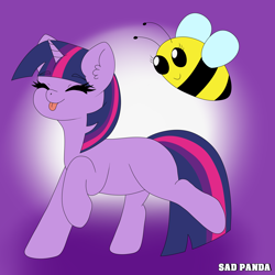 Size: 4092x4092 | Tagged: safe, artist:sadpanda1268, derpibooru import, twilight sparkle, mentally advanced series, blank flank, missing cutie mark, mrs. buzzy