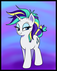 Size: 1220x1500 | Tagged: safe, artist:vomitvomiting, derpibooru import, rarity, pony, g4, it isn't the mane thing about you, abstract background, alternate hairstyle, my little pony: friendship is magic, palindrome get, punk, raripunk, solo