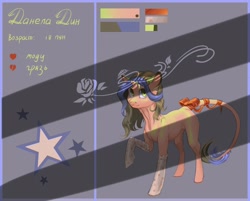 Size: 2550x2050 | Tagged: safe, artist:yanisfucker, derpibooru import, oc, oc only, pony, unicorn, bow, clothes, concave belly, female, horn, leonine tail, mare, reference sheet, socks, solo, tail, tail bow, watermark