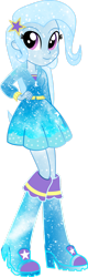 Size: 573x1800 | Tagged: safe, artist:mirai-digi, derpibooru import, trixie, human, equestria girls, g4, alternate hair color, boots, clothes, ethereal mane, galaxy mane, high heel boots, hoodie, shirt, shoes, simple background, skirt, solo, transparent background, trixie wearing her boots