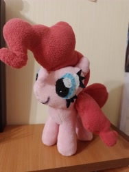 Size: 3000x4000 | Tagged: safe, artist:jbond, derpibooru import, pinkie pie, earth pony, pony, g4, female, handmade, irl, mare, photo, photography, plushie, solo