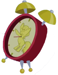 Size: 335x430 | Tagged: safe, derpibooru import, edit, edited screencap, screencap, g4, owl's well that ends well, alarm clock, background removed, clock, my little pony: friendship is magic, no pony, object, simple background, transparent background