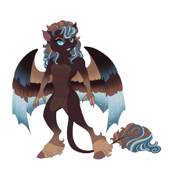 Size: 5000x4900 | Tagged: safe, artist:gigason, derpibooru import, oc, oc only, oc:noctule, abyssinian, hybrid, g4, absurd resolution, abyssinian oc, adoptable, barbie doll anatomy, blue eyes, blue sclera, breastless female, brown fur, brown hooves, cheek fluff, claws, coat markings, colored, colored belly, colored claws, colored fingers, colored hooves, colored pinnae, colored sclera, colored wings, coronet (coat marking), cute, cute little fangs, cyan eyes, ear fluff, ears, ethereal wings, eye markings, eyelashes, fangs, female, female oc, flat colors, glowing, glowing wings, gradient arms, gradient legs, gradient wings, grin, hooves, hybrid oc, hybrid wings, interspecies offspring, leonine tail, long hair, long tail, looking at you, multicolored hair, multicolored wings, offspring, pale belly, parent:capper dapperpaws, parent:nightmare moon, partially open wings, slit eyes, smiling, socks (coat marking), solo, sparkles, sparkly wings, standing, starry wings, tail, three quarter view, wings