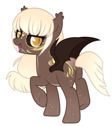 Size: 1221x1374 | Tagged: safe, derpibooru import, oc, oc only, oc:gilded oak, bat pony, pony, base, base used, butt, cute, female, golden eyes, looking at you, mare, plot, seductive, simple background, smiling, vector, white background