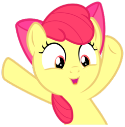 Size: 366x374 | Tagged: safe, artist:sollace, derpibooru exclusive, derpibooru import, apple bloom, earth pony, pony, crusaders of the lost mark, g4, .svg available, adorabloom, cute, female, filly, foal, my little pony: friendship is magic, simple background, solo, svg, transparent background, vector