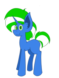 Size: 1620x2160 | Tagged: safe, artist:derpy_the_duck, derpibooru import, oc, oc only, oc:steel spark, pony, unicorn, horn, looking at you, simple background, smiling, smiling at you, solo, transparent background