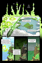 Size: 2100x3150 | Tagged: safe, artist:hallowraith, derpibooru import, comic:fallout equestria: sireland, fallout equestria, comic, fallout equestria: sireland, nuclear explosion, nuclear weapon, weapon