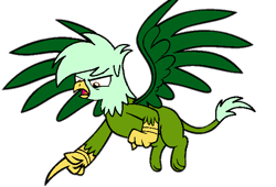 Size: 600x408 | Tagged: safe, artist:noi kincade, derpibooru import, oc, oc:gregory griffin, griffon, g4, male, simple background, solo, transparent background