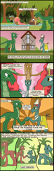 Size: 2160x6770 | Tagged: safe, artist:mr100dragon100, derpibooru import, oc, oc:ahmose, oc:amisi, comic:throne of dracula the secret world, comic, female, house, male, mummy, outdoors, pharaoh, queen, swamp pony