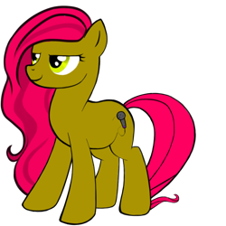 Size: 1024x1024 | Tagged: safe, artist:lyra heartstrings13, derpibooru import, oc, oc only, earth pony, pony, actress, avatar maker: pony, female, golden eyes, mare, simple background, standing, transparent background, unnamed oc