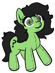 Size: 433x569 | Tagged: safe, artist:harmonicglow, derpibooru import, oc, oc only, oc:anon filly, original species, pony, button eyes, female, filly, foal, plush pony, plushie, simple background, solo, transparent background