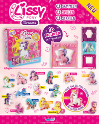 Size: 595x749 | Tagged: safe, derpibooru import, earth pony, pony, unicorn, barely pony related, female, figurine, group, horn, lissy pony, male, mare, polish