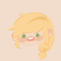 Size: 2048x2048 | Tagged: safe, artist:beiming81582, derpibooru import, applejack, human, cute, humanized, jackabetes