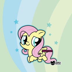 Size: 1000x1000 | Tagged: safe, artist:daieny, derpibooru import, derpy hooves, fluttershy, g4, chibi, cute, shyabetes