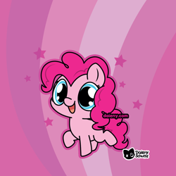 Size: 1000x1000 | Tagged: safe, artist:daieny, derpibooru import, pinkie pie, earth pony, pony, g4, chibi, cute, diapinkes