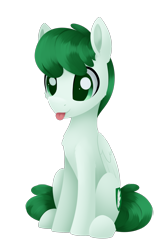 Size: 1445x2165 | Tagged: safe, artist:dusthiel, derpibooru import, oc, oc only, oc:mintfeather, pegasus, pony, male, simple background, solo, stallion, tongue, tongue out, transparent background