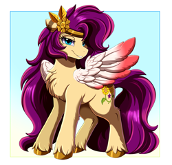 Size: 2459x2359 | Tagged: safe, artist:pridark, derpibooru import, oc, oc only, pegasus, pony, not pipp petals, pegasus oc, solo