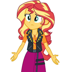 Size: 1080x1080 | Tagged: safe, derpibooru import, edit, edited screencap, editor:cutler1228, screencap, sunset shimmer, equestria girls, g4, background removed, female, not a vector, simple background, solo, transparent background