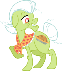 Size: 3000x3435 | Tagged: safe, artist:cloudy glow, derpibooru import, granny smith, earth pony, g4, female, mare, simple background, transparent background, vector