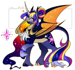 Size: 1600x1500 | Tagged: safe, artist:legendaryshadee, derpibooru import, twilight sparkle, twilight sparkle (alicorn), alicorn, pony, alternate design, bat wings, glasses, simple background, solo, transparent background, wings