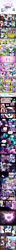 Size: 1280x19444 | Tagged: safe, artist:lummh, artist:whitequartztheartist, derpibooru import, night light, princess cadance, princess celestia, shining armor, smarty pants, twilight sparkle, twilight velvet, unicorn twilight, alicorn, pegasus, pony, unicorn, comic:the princess of love, g4, absurd resolution, armor, butt, candle, canterlot, comic, crown, doll, engagement ring, female, filly, filly twilight sparkle, foal, hoof shoes, horn, jewelry, lovebutt, male, mare, mirror, music notes, peytral, plot, princess shoes, regalia, royal guard, royal guard armor, singing, speech bubble, stallion, teen princess cadance, thumbnail is a stick, toy, younger