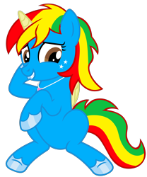 Size: 3488x4183 | Tagged: safe, artist:shieldwingarmorofgod, derpibooru import, oc, oc only, oc:royal strength, alicorn, pony, g4, cute, female, simple background, smiling, solo, transparent background, vector