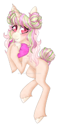 Size: 1024x2209 | Tagged: safe, artist:furtoodie, derpibooru import, oc, oc:aurora valentina, pony, unicorn, deviantart watermark, female, horn, mare, obtrusive watermark, simple background, solo, transparent background, watermark