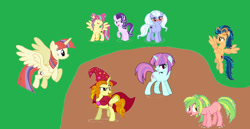 Size: 1024x527 | Tagged: safe, artist:23we, artist:limedazzle, derpibooru import, indigo zap, lemon zest, moondancer, sour sweet, starlight glimmer, sugarcoat, sunny flare, alicorn, earth pony, pegasus, pony, unicorn, g4, alicornified, cape, clothes, earth pony lemon zest, earth pony sugarcoat, equal cutie mark, equestria girls ponified, hat, horn, low effort, magician outfit, moondancercorn, pegasus indigo zap, pegasus sour sweet, ponified, race swap, species swap, unicorn adagio dazzle, unicorn sunny flare, wizard hat