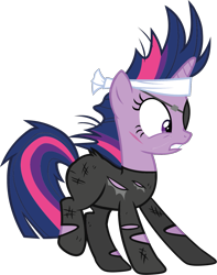 Size: 1179x1499 | Tagged: safe, derpibooru import, twilight sparkle, unicorn twilight, pony, unicorn, .svg available, 2016 character collage, eyepatch, future twilight, horn, official, solo, svg, vector