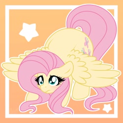 Size: 3500x3500 | Tagged: safe, artist:sweet cream, derpibooru import, fluttershy, pegasus, pony, g4, female, mare, wings