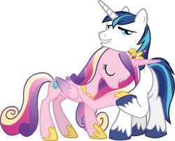 Size: 1952x1575 | Tagged: safe, derpibooru import, princess cadance, shining armor, g4, .svg available, 2016 character collage, female, male, official, shiningcadance, shipping, straight, svg, vector