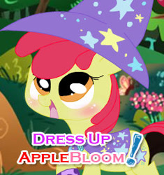 Size: 258x275 | Tagged: safe, artist:jujubacandy, derpibooru import, apple bloom, earth pony, pony, g4, clothes, hat, solo, trixie's hat