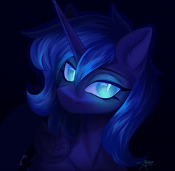 Size: 3632x3543 | Tagged: safe, artist:jsunlight, derpibooru import, princess luna, alicorn, pony, solo